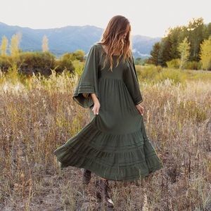 NWT Christy Dawn Ria Dress in Olive